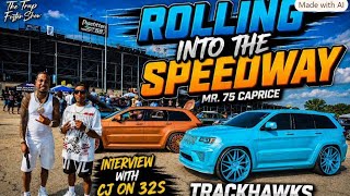 ROLLING INTO THE SPEEDWAY! 🔥 Mr. 75 Caprice Car & Bike Show | Joliet, Illinois