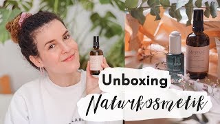 Naturkosmetik Unboxing - Pflege und veganes Makeup zum Verschenken  | heylilahey