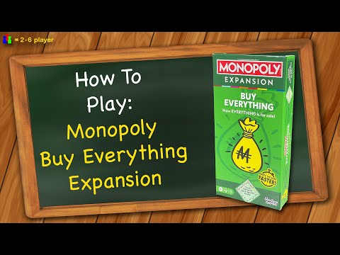 How to play Monopoly Buy Everything Expansion