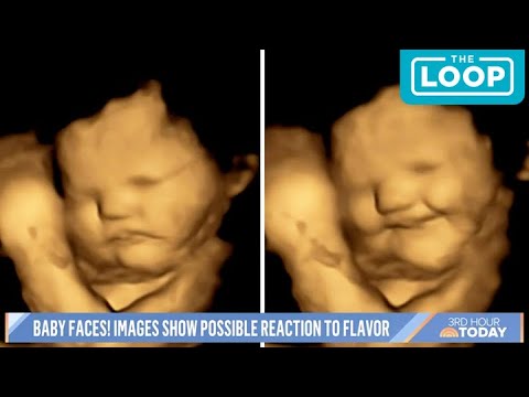 Adorable: Baby in Womb Reacts to Flavors of Food