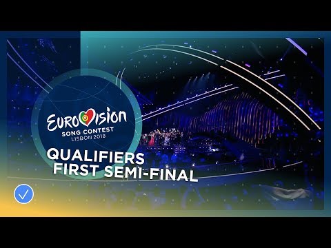 The 10 qualifiers from the first Semi-Final of the 2018 Eurovision Song Contest