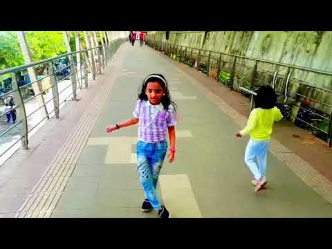 Swasthika and Sanvika roaming here and there