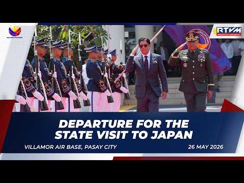 Departure for the State Visit to Japan