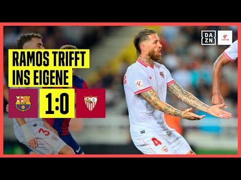 Ramos wird zum Unglücksraben beim alten Rivalen: FC Barcelona - Sevilla 1:0 | LaLiga | DAZN