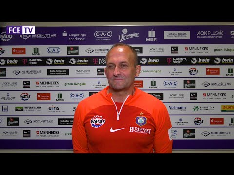 Interimstrainer Carsten Müller vor dem Sachsenpokalspiel beim FC Eilenburg