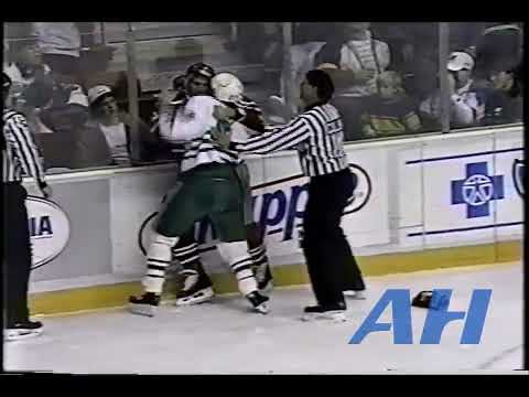 NHL Dec. 19, 1991 Adam Burt,HFD v Dave Barr,NJ x2 Clips Hartford Whalers New Jersey Devils