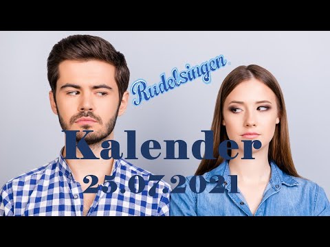 Der Mitsing-Kalender am 25.07.2021  - Tag 206