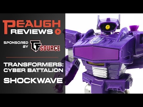 Video Review: Transformers Cyber Battalion - SHOCKWAVE