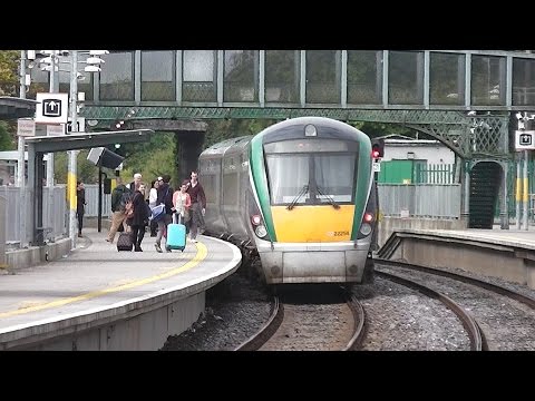 IE 22000 Class ICR Train number 22354 - Portarlington Station