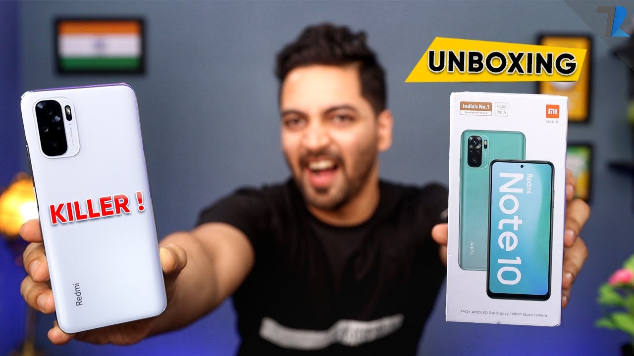 Redmi Note 10 Indian Retail Unit - Unboxing & Hands On | sAMOLED | 33W | 48MP Sony | Snapdragon 678