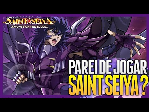 PAREI de JOGAR SAINT SEIYA AWAKENING?