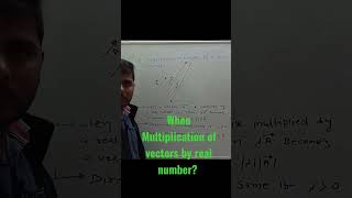 multiplication of vectors by a real number| Shovit Sir #iit #jee #shorts #neet #viral #shortsvideo