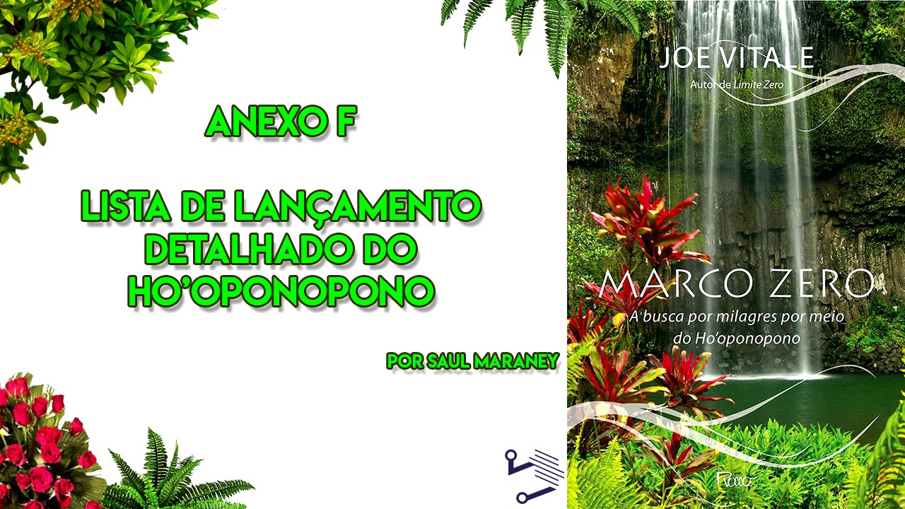 Marco Zero – Escolha do livro + Anexo F (pt1)