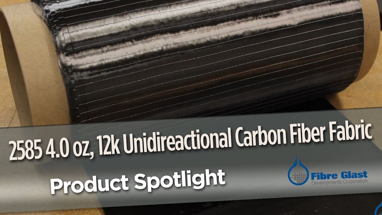 What is unidirectional carbon fiber used for?