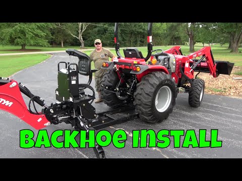 How To Install A Tractor Backhoe