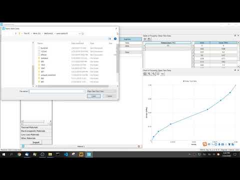 Hyperelastic curve fitting