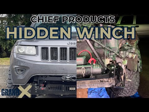 Jeep Grand Cherokee Hidden Winch Mount/Chief Products