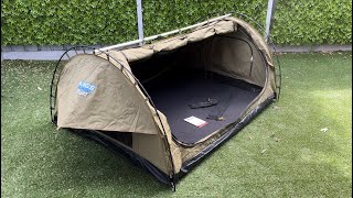 First Look - Adventure Kings Big Daddy Deluxe Double Swag & Canvas Swag Bag Combo