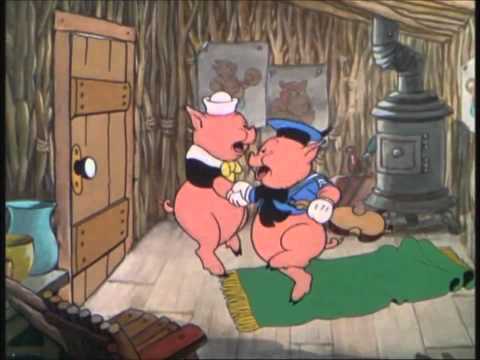 Die 3 kleinen Schweinchen Walt Disney 1933 neu Digitalisiert