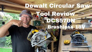 Dewalt DCS570 Circular Saw Unboxing and Review