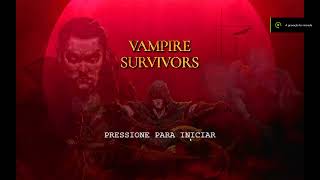 VAMPIRE SURVIVORS Game play / Quebra de nível das Armas + Chefe parrudo 😉