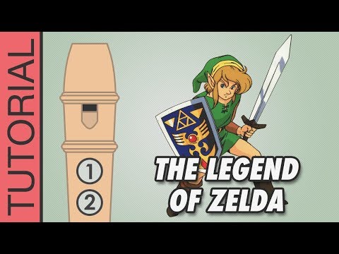 Zelda - The Legend of Zelda - Recorder Notes Tutorial