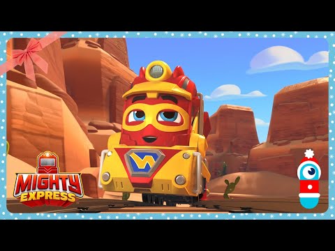 The Wild West - Mighty Express Christmas 🎁  WildBrain Wheels