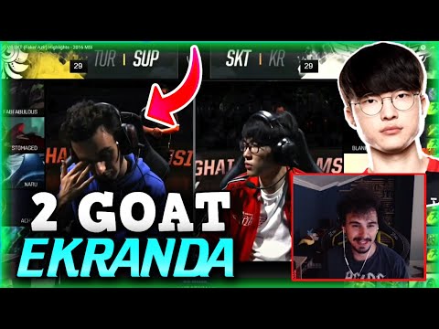 Naru - FAKER'A KARŞI OYNADIĞI EFSANE MAÇI İZLİYOR!! @NaruLoL