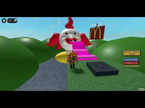 ESCAPE THE MCDONALDS OBBY ON ROBLOX!!!