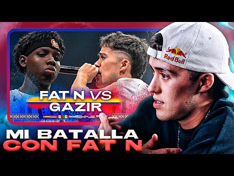 GAZIR REACCIONA A SU BATALLA CONTRA FAT N EN LA FINAL INTERNACIONAL DE RED BULL
