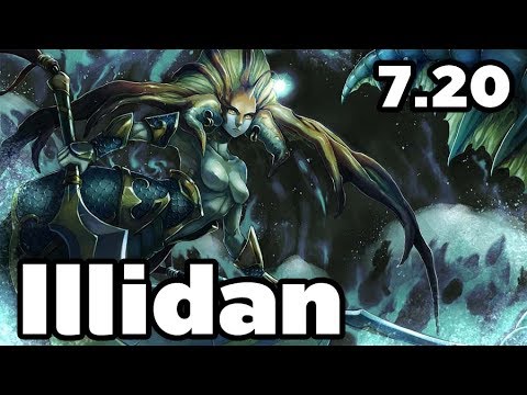 Naga Siren Carry Patch 7.20 Dota2 Gameplay By Illidan Str