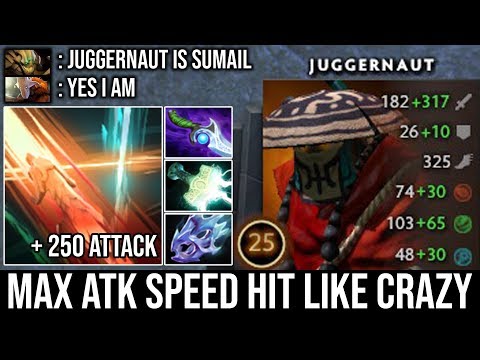 Unreal + 250 Attack Speed Hit Like Crazy with 5 Sec Omnislash | Juggernaut Perfect 22/0 by Sumail