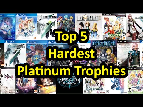 PBGs Top 5 Hardest Platinum Trophies from the Final Fantasy - Tales of - Star Ocean series