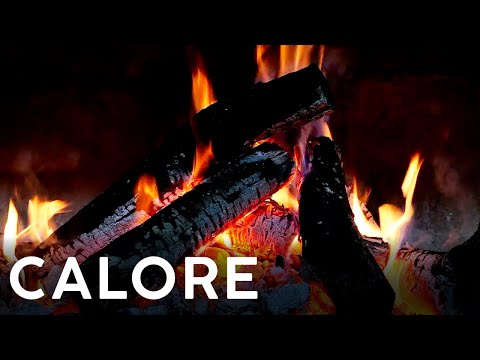 Rilassante Rumore del Fuoco per Dormire e Meditare [Atmosfera Calda]