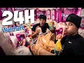 24 HOUR TOILET PAPER FORT IN WALMART Caught