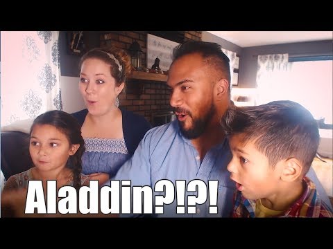 Disney's Aladdin Teaser Trailer -   Family Reaction