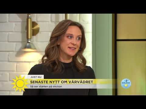 Värmeexplosion - Här blir det 25 grader! - Nyhetsmorgon (TV4)