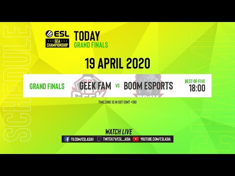 [OFFICIAL STREAM] BOOM Esports vs Geek Fam - BO5 GRAND FINAL (ESL SEA Championship)