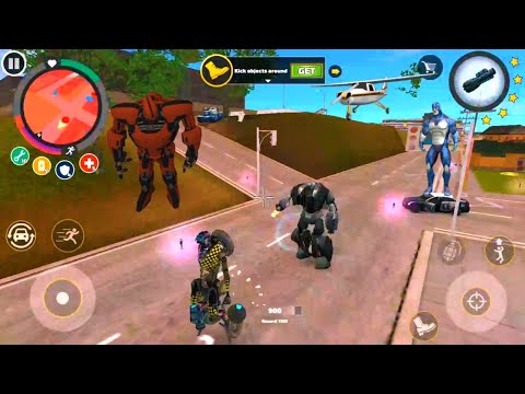 Rope hero vice town | Rope hero update on transformer bike | Best games on