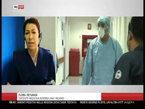 sky tg24 june 2020 Flora Peyvandi