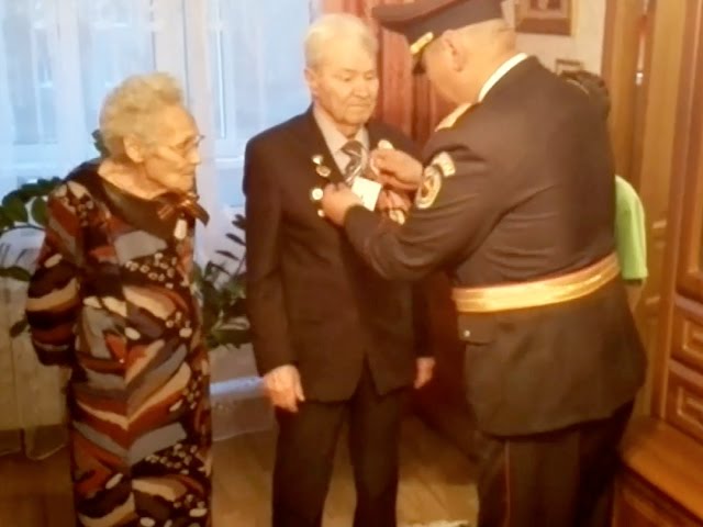 Монголы в гостях у ветерана