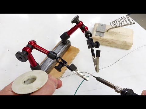 Sturdier "helping hands" for soldering