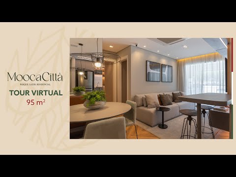 Mooca Città | Tour apartamento 95 m²