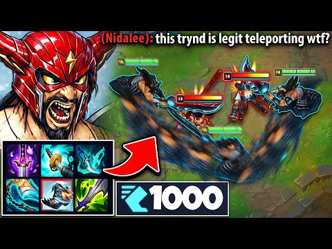 Tryndamere but I stack move speed and it looks like I'm hacking (BREAK THE SOUND BARRIER)