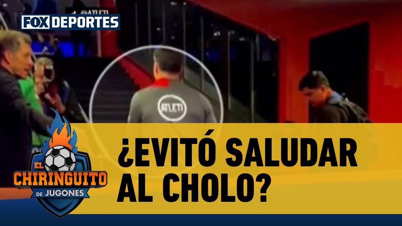 🤔 ¿JULIÁN ÁLVAREZ evitó saludar a DIEGO SIMEONE tras la goleada del ATLÉTICO? | El Chiringuito