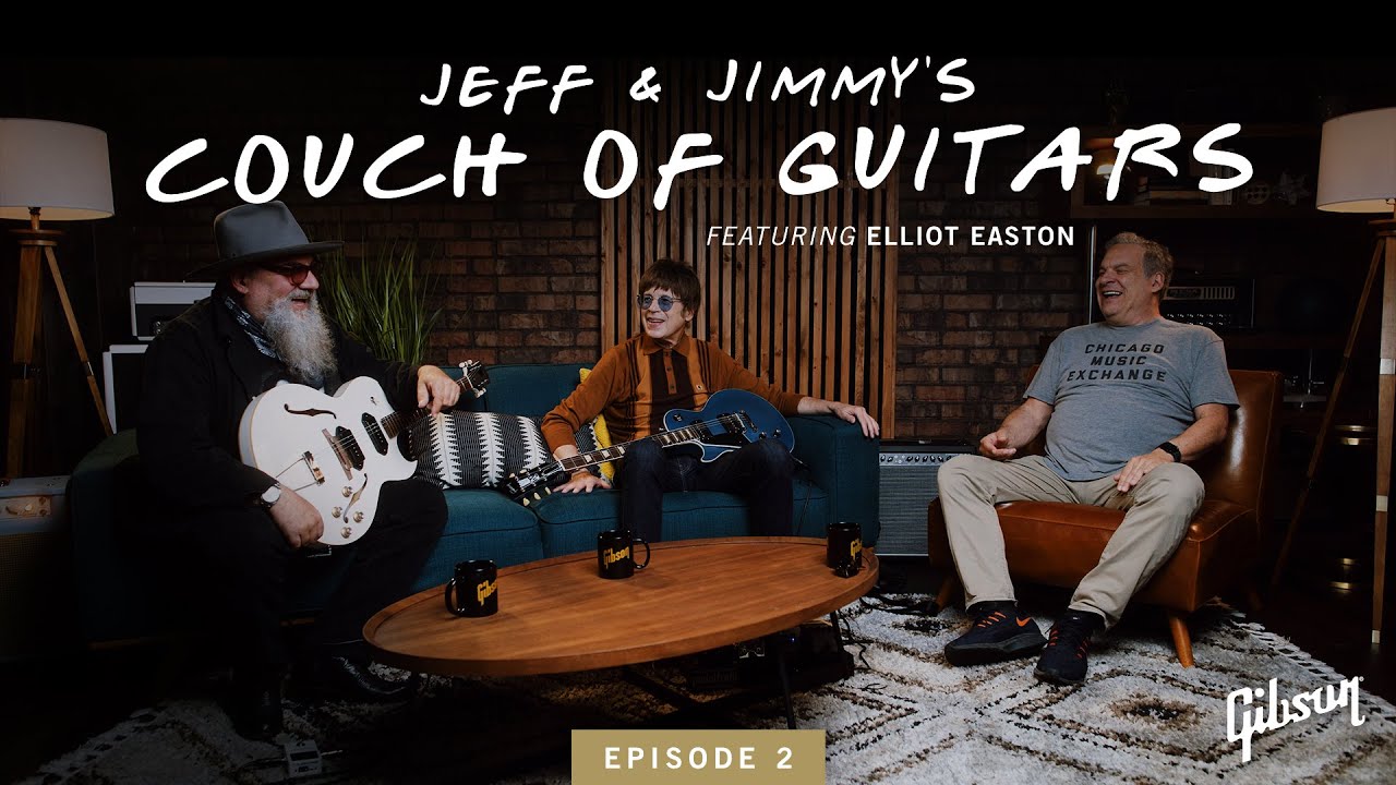 Jeff Garlin and Jimmy Vivino's Couch of Guitars: Episode 2 w/Guest Elliot Easton of The Cars - YouTube