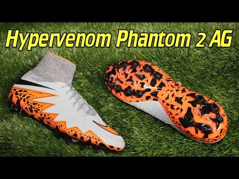 Nike Hypervenom Phantom 2 AG Wolf Grey/Total Orange - Review + On Feet