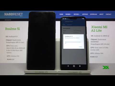 Realme 5i vs Xiaomi A2 Lite - Geekbench 5 - CPU Comparison