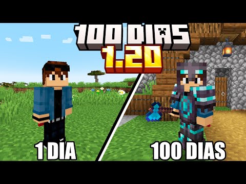 SOBREVIVI 100 DIAS NO MINECRAFT 1.20 - O FILME