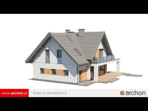 Dom w amorfach 2 – Atrakcyjny, nowoczesny dom I ARCHON+ Projekty Domów